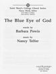 Blue Eye of God SSAA choral sheet music cover